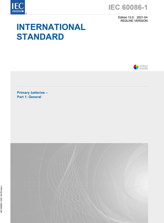 Cover IEC 60086-1:2021 RLV
